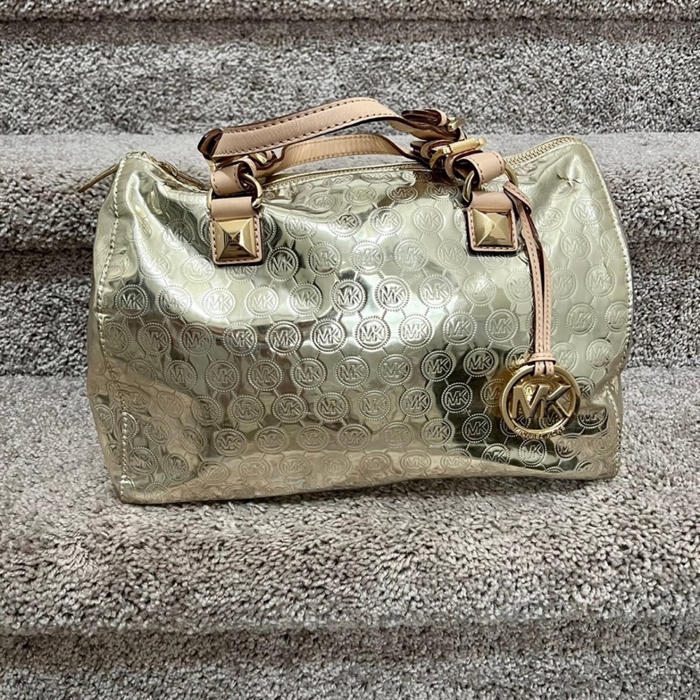 Authentic MK gold bag